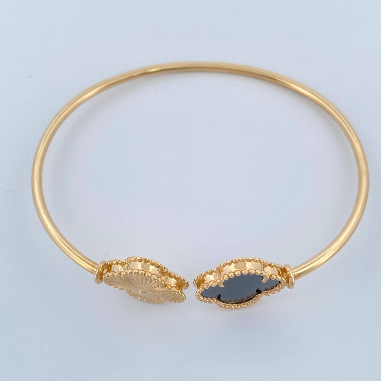 Pulso Trebol 8.5gr / 19cm / 1.95mm Oro Amarillo Nac.Esp  18K %