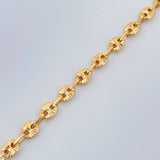 Tobillera GC 4.9gr / 27.5cm / 3.8mm Oro Amarillo 18K %