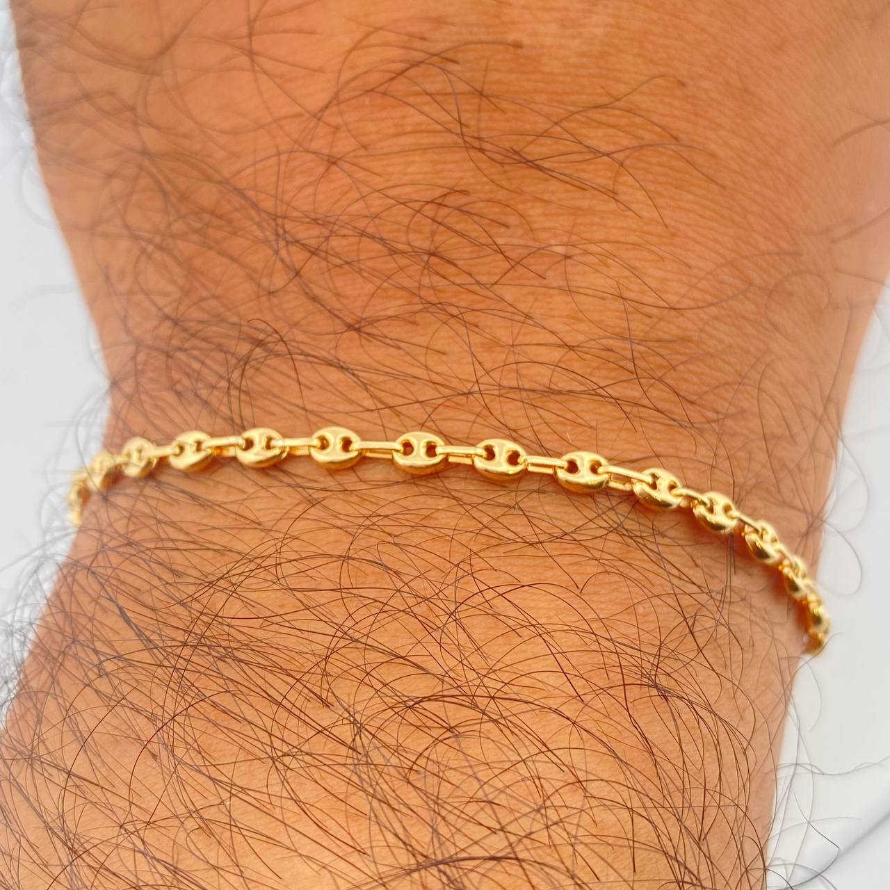 Pulso GC 2.55gr / 19cm / 3mm Oro Amarillo 18K %