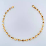 Pulso GC 2.55gr / 19cm / 3mm Oro Amarillo 18K %