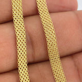 Cadena China 8.2gr / 61cm / 4.37mm Oro Amarillo +1 14K Italy $