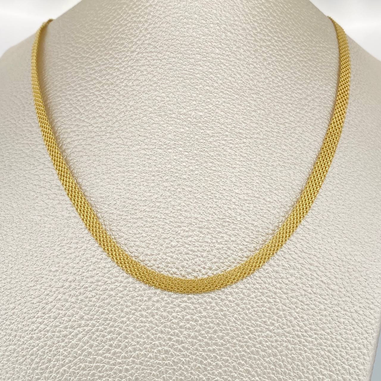 Cadena China 8.2gr / 61cm / 4.37mm Oro Amarillo +1 14K Italy $