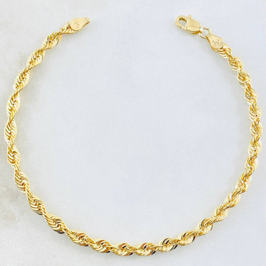 Pulso Lazo 2.7gr / 19cm / Oro Amarillo 14K Italy ©