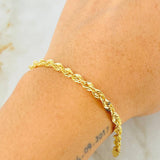 Pulso Lazo 2.7gr / 19cm / Oro Amarillo 14K Italy ©