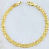 Pulso Chino 3.25gr / 18cm / Oro Amarillo 14K Italy