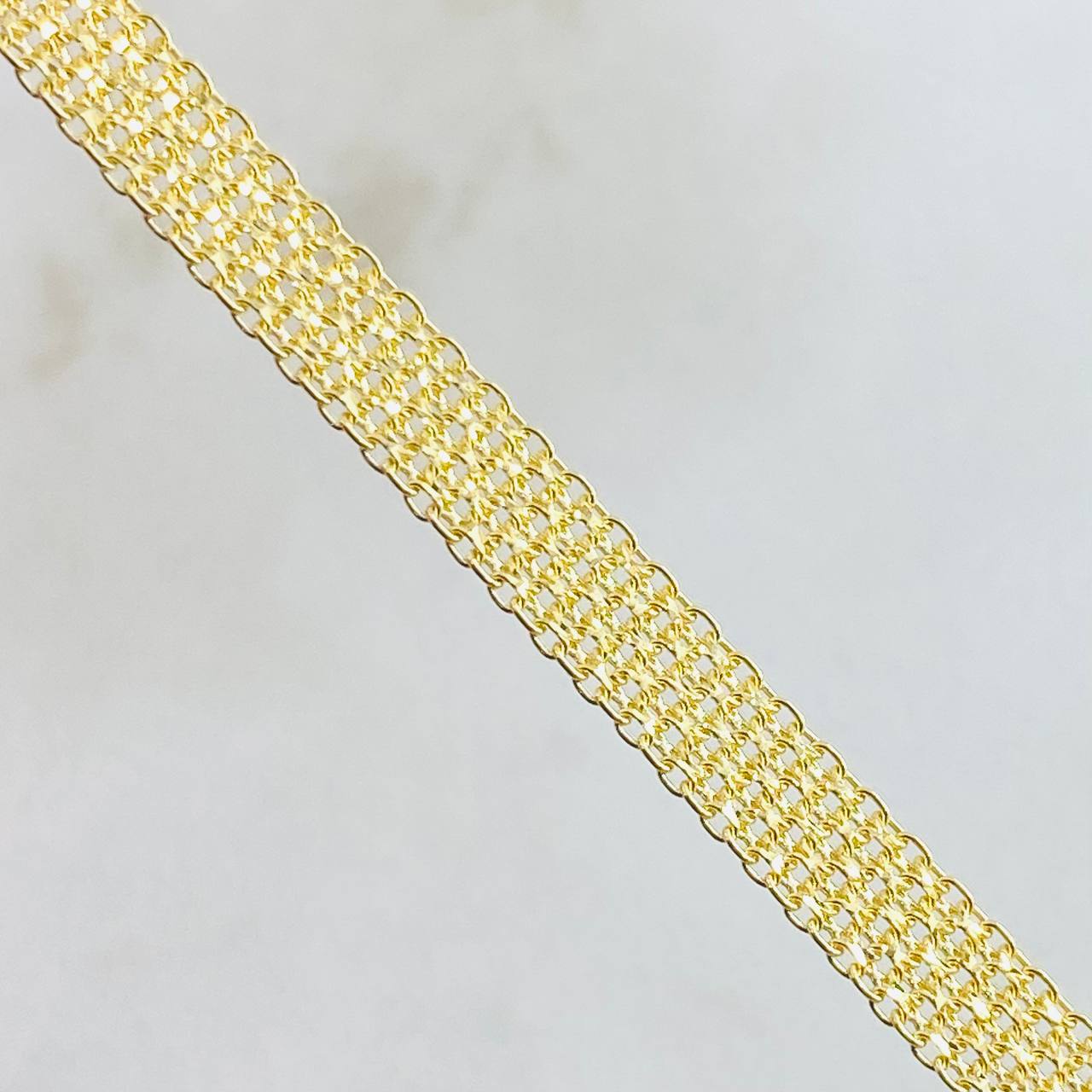 Pulso Chino 3.25gr / 18cm / Oro Amarillo 14K Italy ©