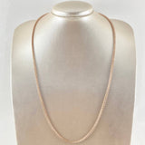 Cadena Ice 12.65gr / 60cm / Dos Oros Blanco Rosa 14K Italy *