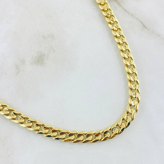Cadena Cubana 13gr / 60cm / Oro Amarillo 14K Italy *