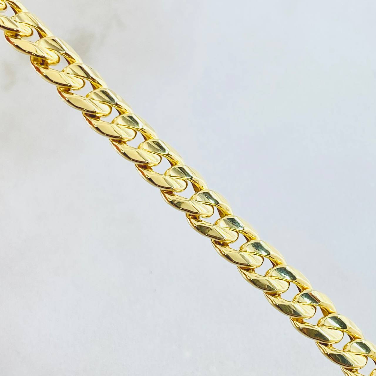 Cadena Cubana 13gr / 60cm / Oro Amarillo 14K Italy *