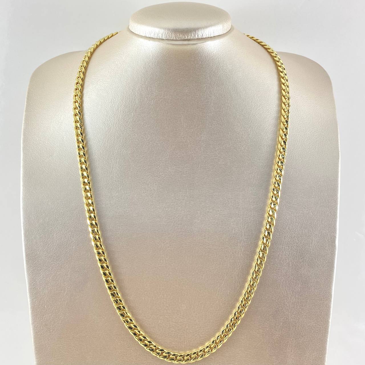 Cadena Cubana 13gr / 60cm / Oro Amarillo 14K Italy *