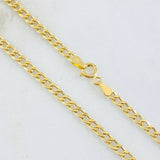 Cadena Cubana 3.8gr / 50cm / Oro Amarillo +1 18K ©