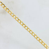 Cadena Cubana 3.8gr / 50cm / Oro Amarillo +1 18K ©