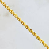 Cadena Lazo 6.7gr / 50cm / Oro Amarillo +3 18K ©
