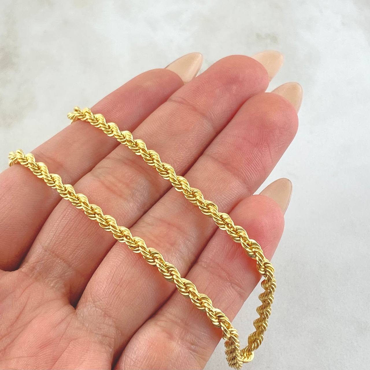 Cadena Lazo 6.7gr / 50cm / Oro Amarillo +3 18K ©