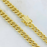 Cadena Cubano 17.7gr / 60cm / Oro Amarillo 14K Italy *
