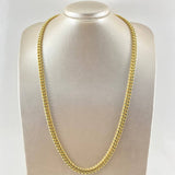 Cadena Cubano 17.7gr / 60cm / Oro Amarillo 14K Italy *