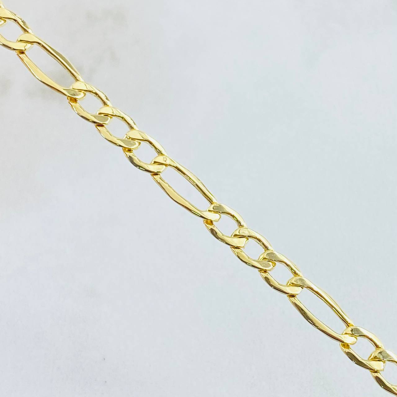 Cadena Figaro 6.5gr / 60cm / Oro Amarillo 14K Italy