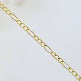 Cadena Figaro 2.75gr / 60cm / Oro Amarillo 14K Italy
