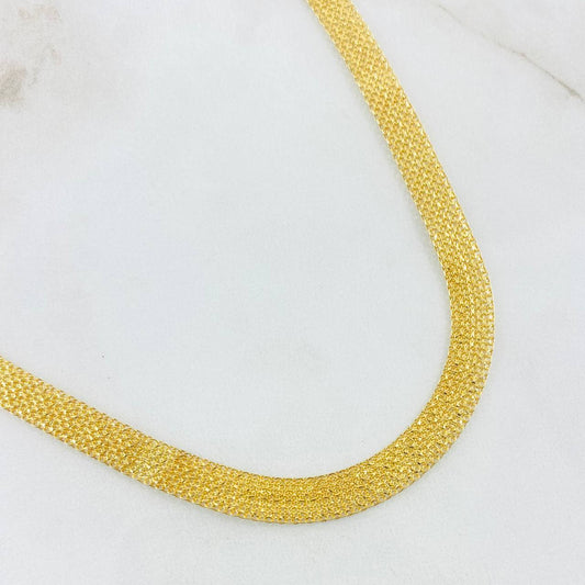 Cadena China 11.55gr / 65cm / Oro Amarillo 14K Italy ©
