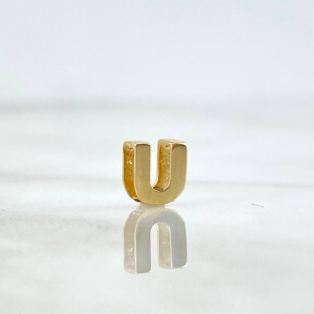 Herraje Letra U 0.25gr / 0.5cm / Tambor Oro Amarillo