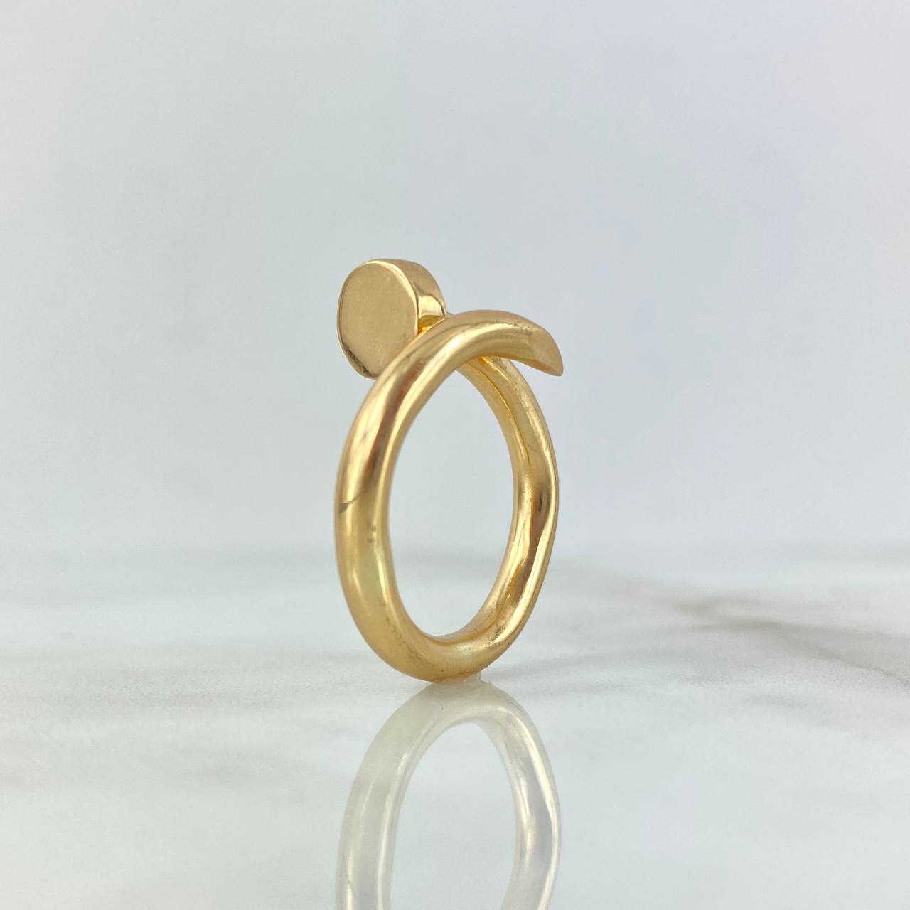 Anillo Clavo 5.2gr / T7 1/2 / Oro Amarillo
