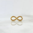 Herraje Infinito 0.5gr / 1.5cm / Silueta Troquelada Oro Amarillo