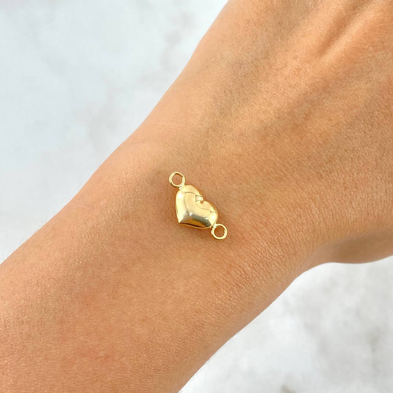Herraje Corazón 0.5gr / 1.7cm / Oro Amarillo 18K ©