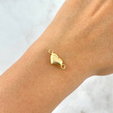 Herraje Corazón 0.5gr / 1.7cm / Oro Amarillo 18K ©