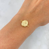 Herraje Divino Niño 0.65gr / 1.7cm / Troquelado Oro Amarillo ©