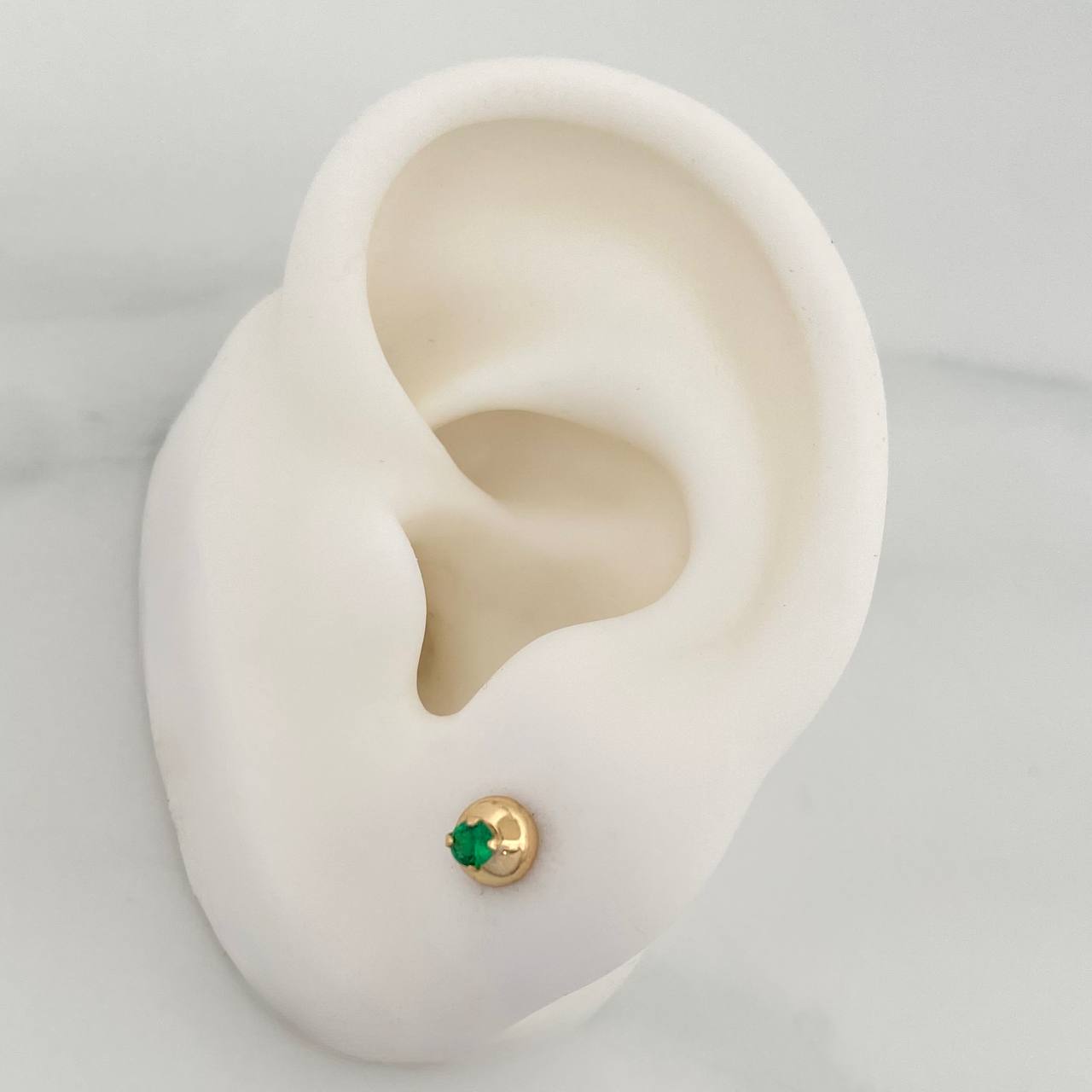 Topos Media Bola 0.8gr / 4mm Oro Amarillo 18K