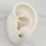 Topos Media Bola 0.8gr / 4mm Oro Amarillo 18K
