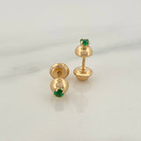 Topos Media Bola 0.8gr / 4mm Oro Amarillo 18K