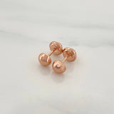 Topos Media Bola 0.65gr / 4mm Oro Rosa 18K
