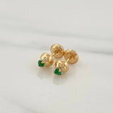 Topos Media Bola 0.8gr / 4mm Oro Amarillo 18K
