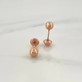 Topos Bola 0.95gr / 5mm Oro Rosa 18K