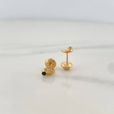 Topos Granos de Café 0.6gr / 2.8mm Oro Amarillo 18K &