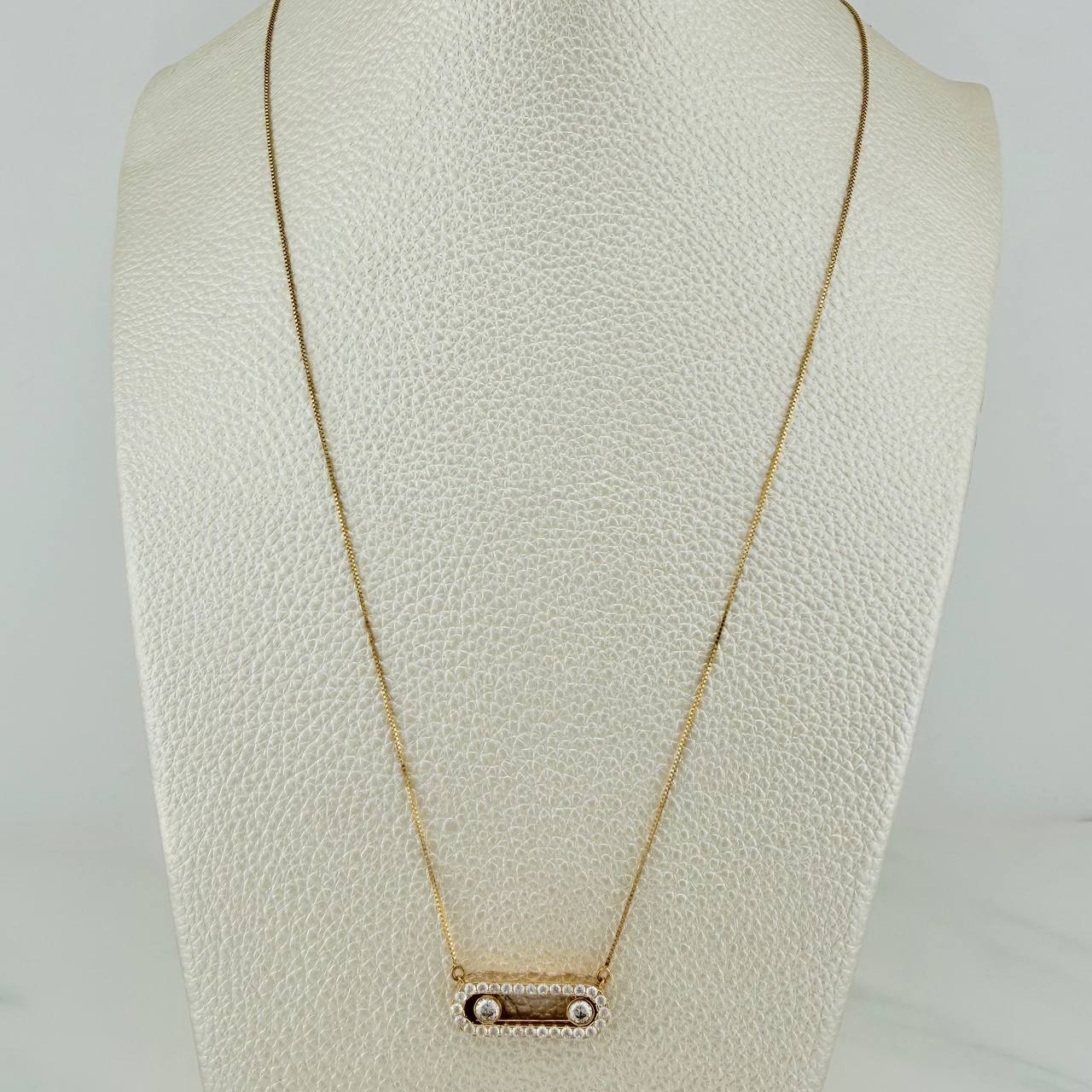 Cadena Veneciana MSK 3.5gr / 47.2cm / 0.53mm Oro Amarillo +4 18K %