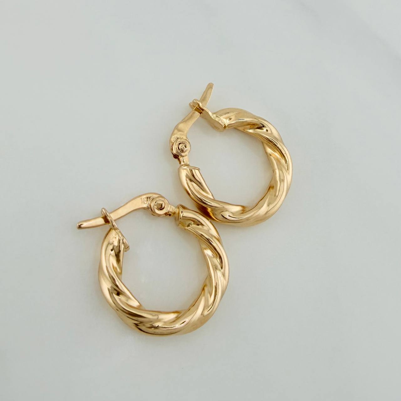 Candongas Fenix 1.2gr / 1.6cm / Oro Amarillo 18K %