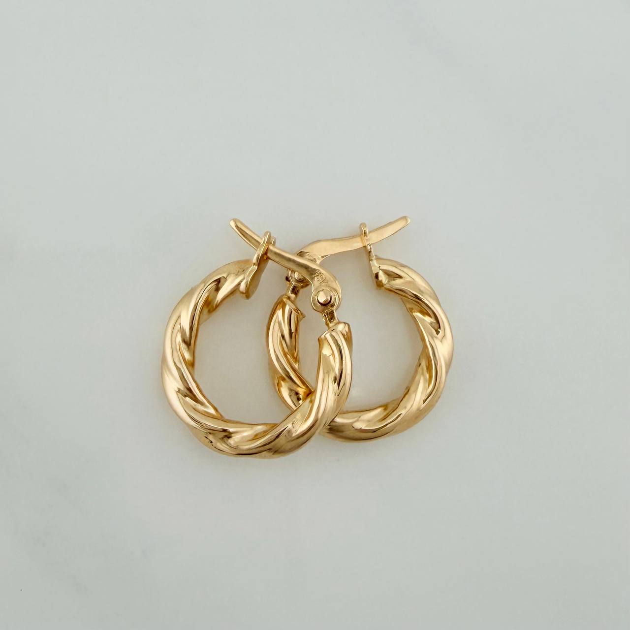 Candongas Fenix 1.2gr / 1.6cm / Oro Amarillo 18K %