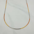 Cadena Sedusa 1.35gr / 40.5cm / 1.6mm Tres Oros +3 18K &