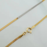 Cadena Sedusa 1.35gr / 40.5cm / 1.6mm Tres Oros +3 18K &