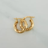 Candongas Anny 1.75gr / 1.5cm / Oro Amarillo 18K $