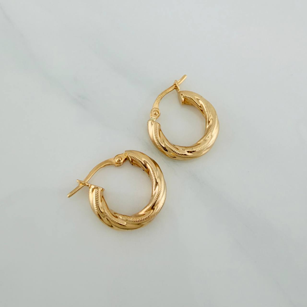 Candongas Anny 1.75gr / 1.5cm / Oro Amarillo 18K $