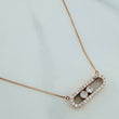 Cadena Veneciana MSK 3.4gr / 47.3cm / 0.6mm Oro Rosa +4 18K %