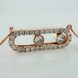 Cadena Veneciana MSK 3.4gr / 47.6cm / 0.61mm Oro Rosa 18K