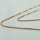 Cadena Veneciana MSK 3.5gr / 47.3cm / 0.61mm Oro Rosa +4 18K %
