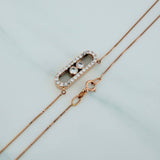 Cadena Veneciana MSK 3.4gr / 47.6cm / 0.61mm Oro Rosa 18K