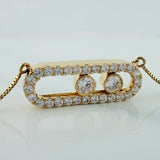 Cadena Veneciana MSK 3.5gr / 47.2cm / 0.53mm Oro Amarillo +4 18K %
