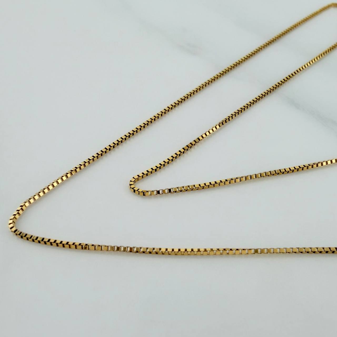 Cadena Veneciana MSK 3.5gr / 47.2cm / 0.53mm Oro Amarillo +4 18K %