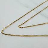 Cadena Veneciana MSK 3.5gr / 47.2cm / 0.53mm Oro Amarillo +4 18K %